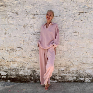 Cotton Gauze Pants