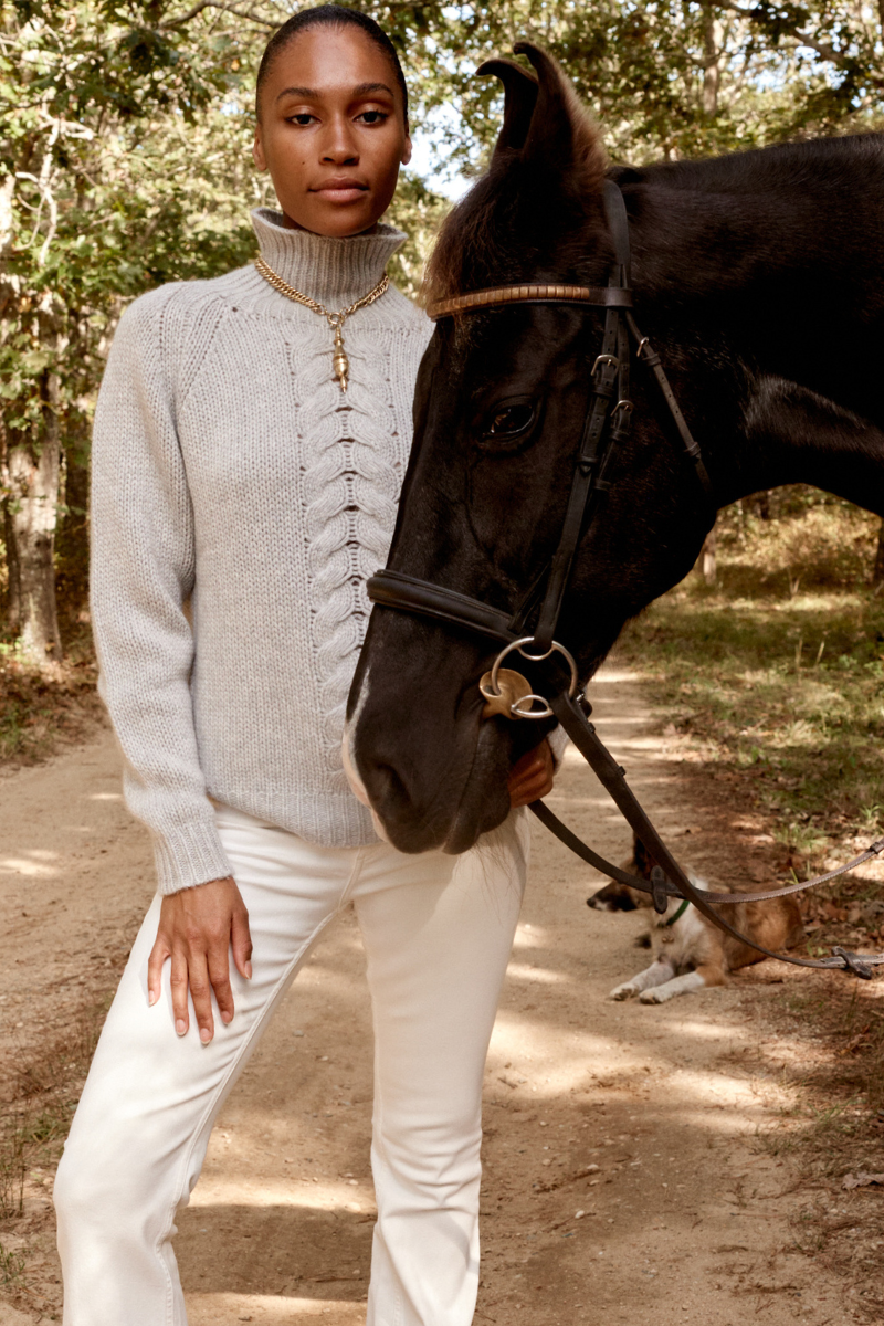 Dea Cashmere Sweater, Light Gray – The Seven Sisters Martha's Vineyard