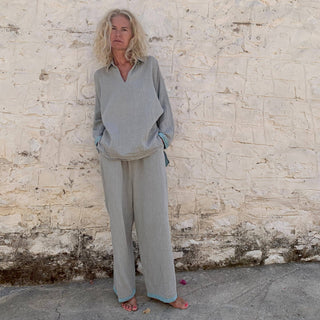 Cotton Gauze Pants
