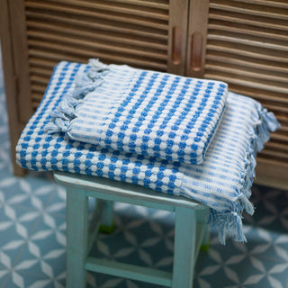 Dotted Terry Hand Towel: Taupe