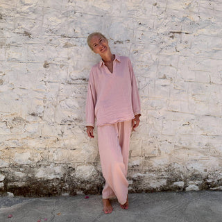 Cotton Gauze Pants