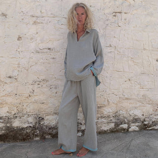 Cotton Gauze Pants