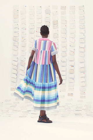 Michelle Handwoven Midi Dress