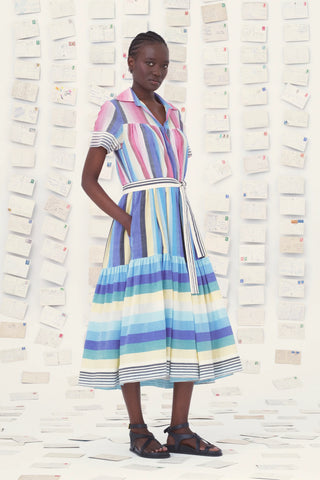 Michelle Handwoven Midi Dress