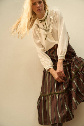 Evelyn Skirt Brown