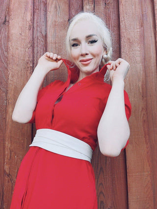 Leather Wrap Belt: OS
