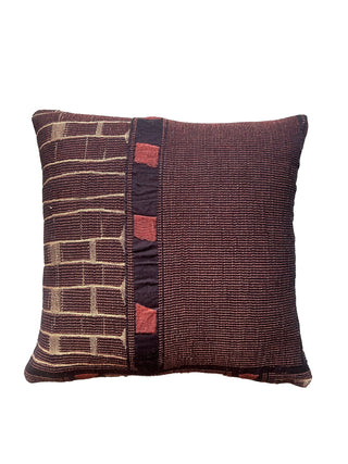 Metallic Bogolan Cushion Cover