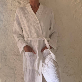 Muslin Bathrobe
