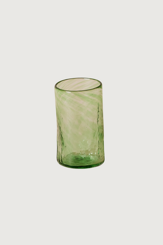 Handblown Tumbler Glass, Tall