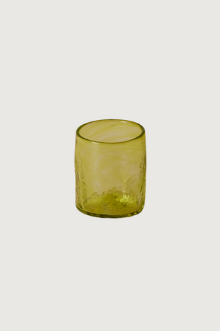 Handblown Tumbler Glass, Medium