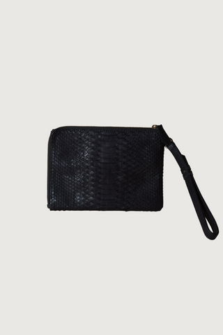 Bly Python Clutch, Black