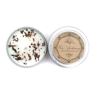 Tobacco Travel Tin Candle 4oz
