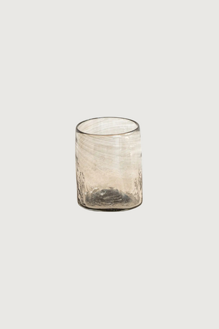 Handblown Tumbler Glass, Medium