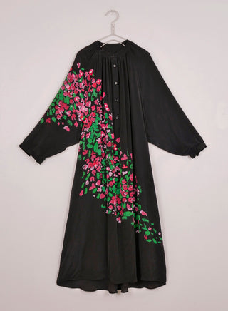 Itake Hand-Embroidered Silk Dress