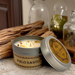 Palo Santo Travel Tin Candle 4oz