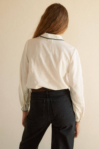 Lisa Blouse, Ecru