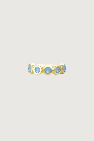 Blue Opal Ring