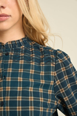 Luna Blouse  Green