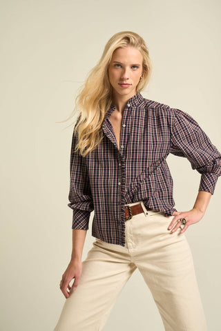 Alexa Blouse Navy