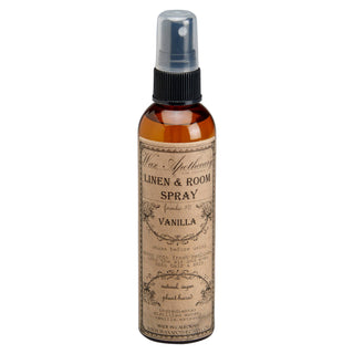 Vanilla Linen & Room Spray, 4 oz Amber Bottle