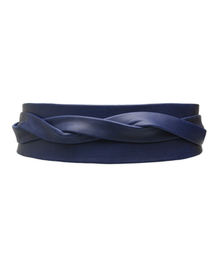 Leather Wrap Belt: OS