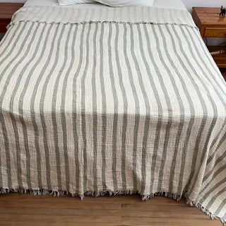 Muslin Striped Blanket