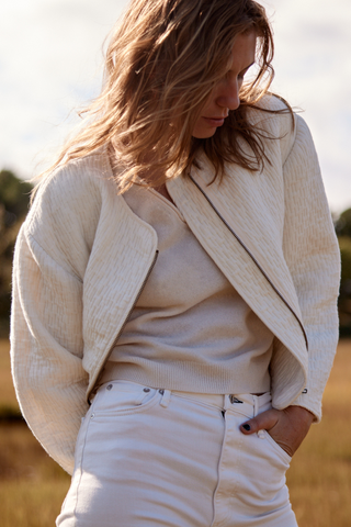 Quilted Organic Cotton Jacket