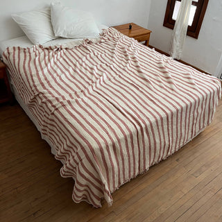 Muslin Striped Blanket