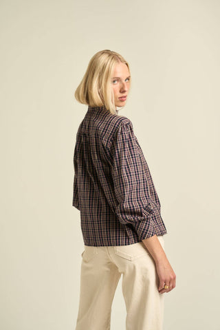 Alexa Blouse Navy