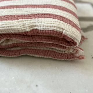 Muslin Striped Blanket