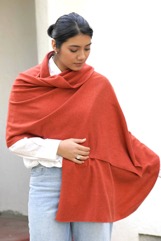 Cashmere Scarf/Wrap Spice 