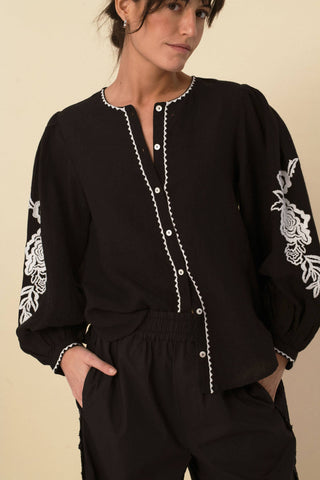 Leonor Blouse, Black