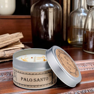 Palo Santo Travel Tin Candle 4oz