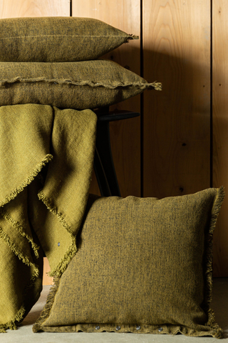Linen Twist Cushion Cover
