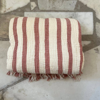 Muslin Striped Blanket