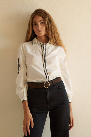 Lisa Blouse, Ecru