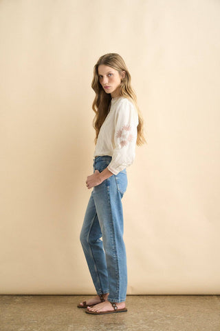 Jo Blouse, Cream