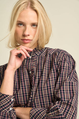 Alexa Blouse Navy