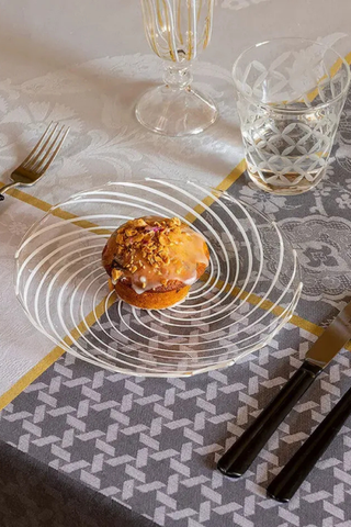 Coated Tablecloth 69x126" | Voya Icon Grey