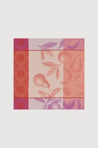 Arriere-Pays Cotton Napkin, Set of Four; Pink