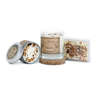 Tobacco Travel Tin Candle 4oz