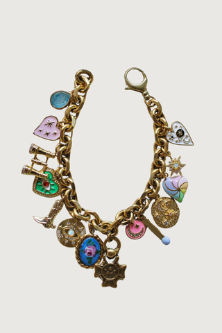 Chain Bracelet with Charms