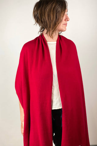 Cashmere Scarf/Wrap Cherry