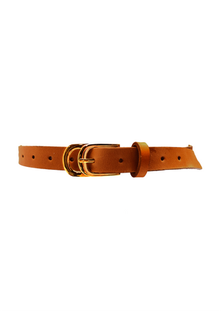 Infinity Belt – Classic Jean Belt | Cognac | Polished Fit