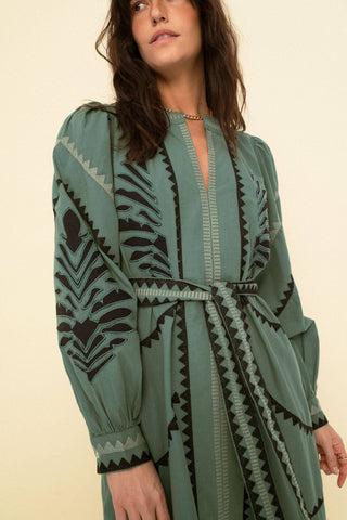 Susan Dress: Green 