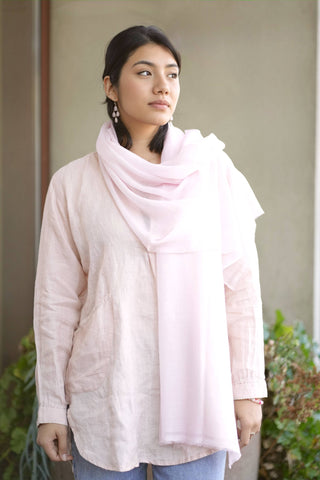 Diamond Weave Cashmere Featherweight Scarf