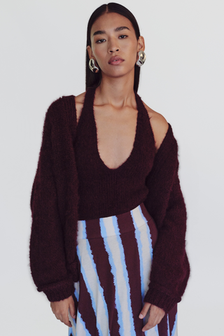 Acacia Suri Alpaca & Wool Cardigan