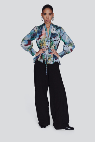 Domenica Watercolor Blouse