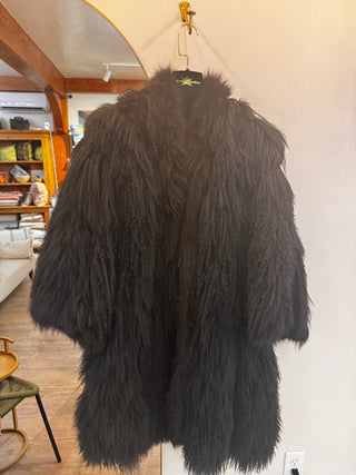 Vintage Early Kenzo Shearling and Fur Coat