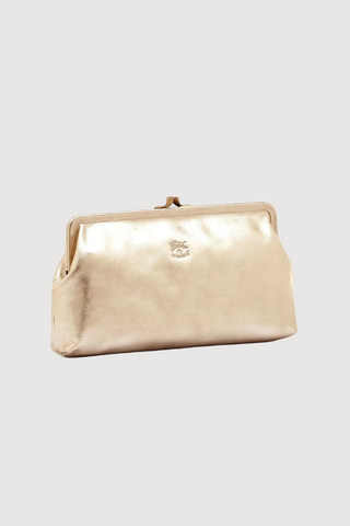 Metallic Manuela Classic Clutch
